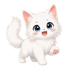 Gattino bianco